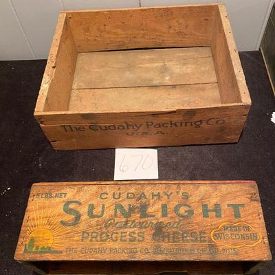Two Small Vintage Boxes