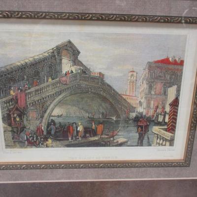 The Rialto At Venice Artwork