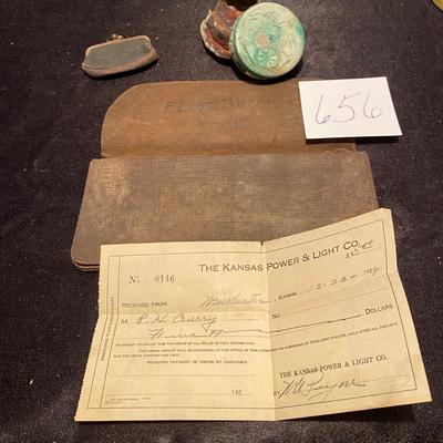 Vintage Bifold, Skoal Can and Holder & Coin Purse