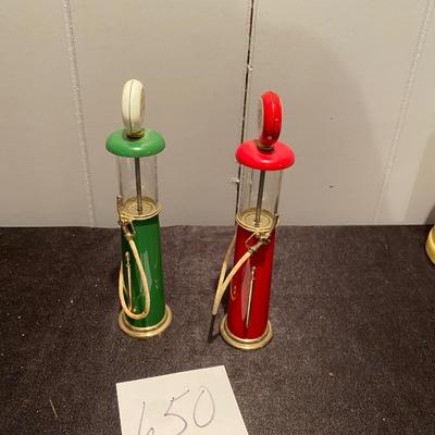 Vintage Mini Gas Pumps