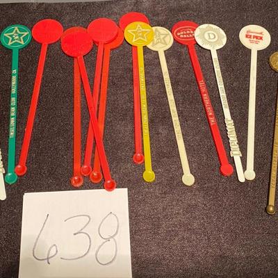 Vintage Swizzle Sticks