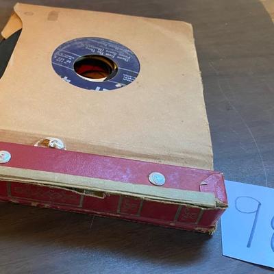 Vintage 45rpm Record Album