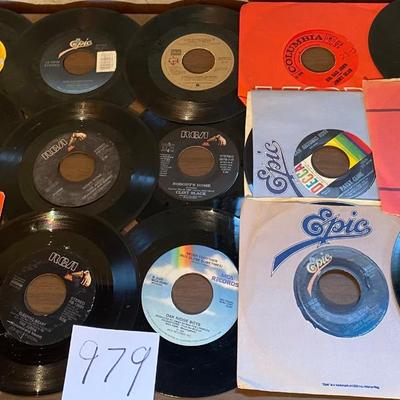 Vintage Country 45rpm Records