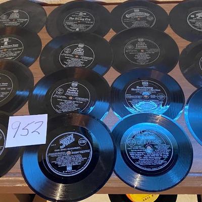 Vintage 33 1/3 Rpm Records
