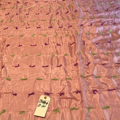 Rose Colored Bedspread