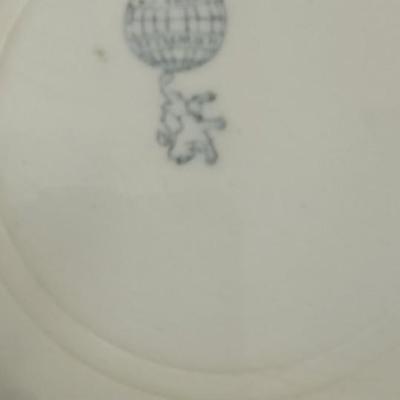 2 Vintage Fish Plates  -  8 inches across