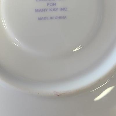 3 Mary Kay Dishes - Cup & Saucer and Small Plate