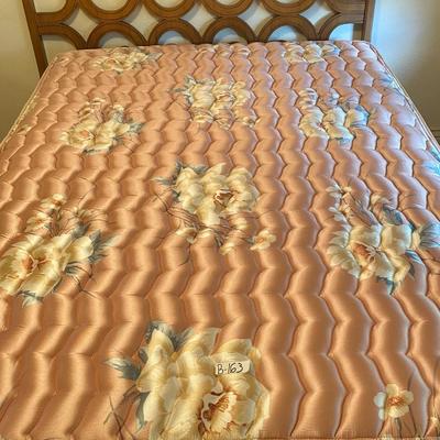 Full Size Bed included Box Spring & Mattress Headboard and Footboard