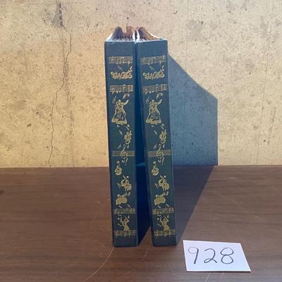 2 Vintage 78rpm Record Albums