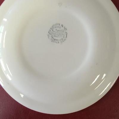 4 Vernon Ware Dessert Dishes  -  6 1/2 inches across