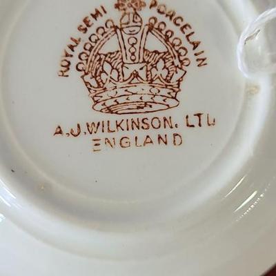 3 Butter Plates - One is English - 3 inches across