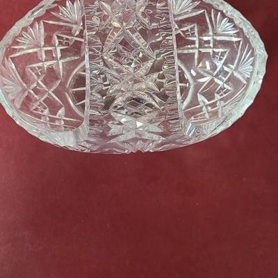 Beautiful Glass Basket  - 8 x 5 inches