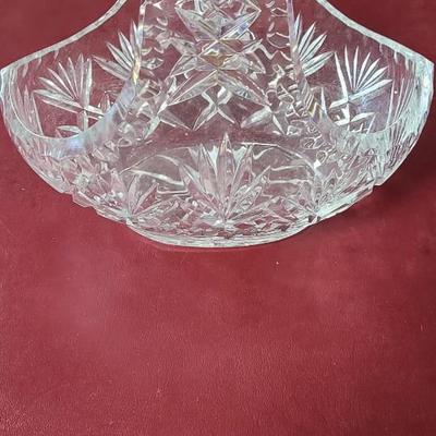 Beautiful Glass Basket  - 8 x 5 inches