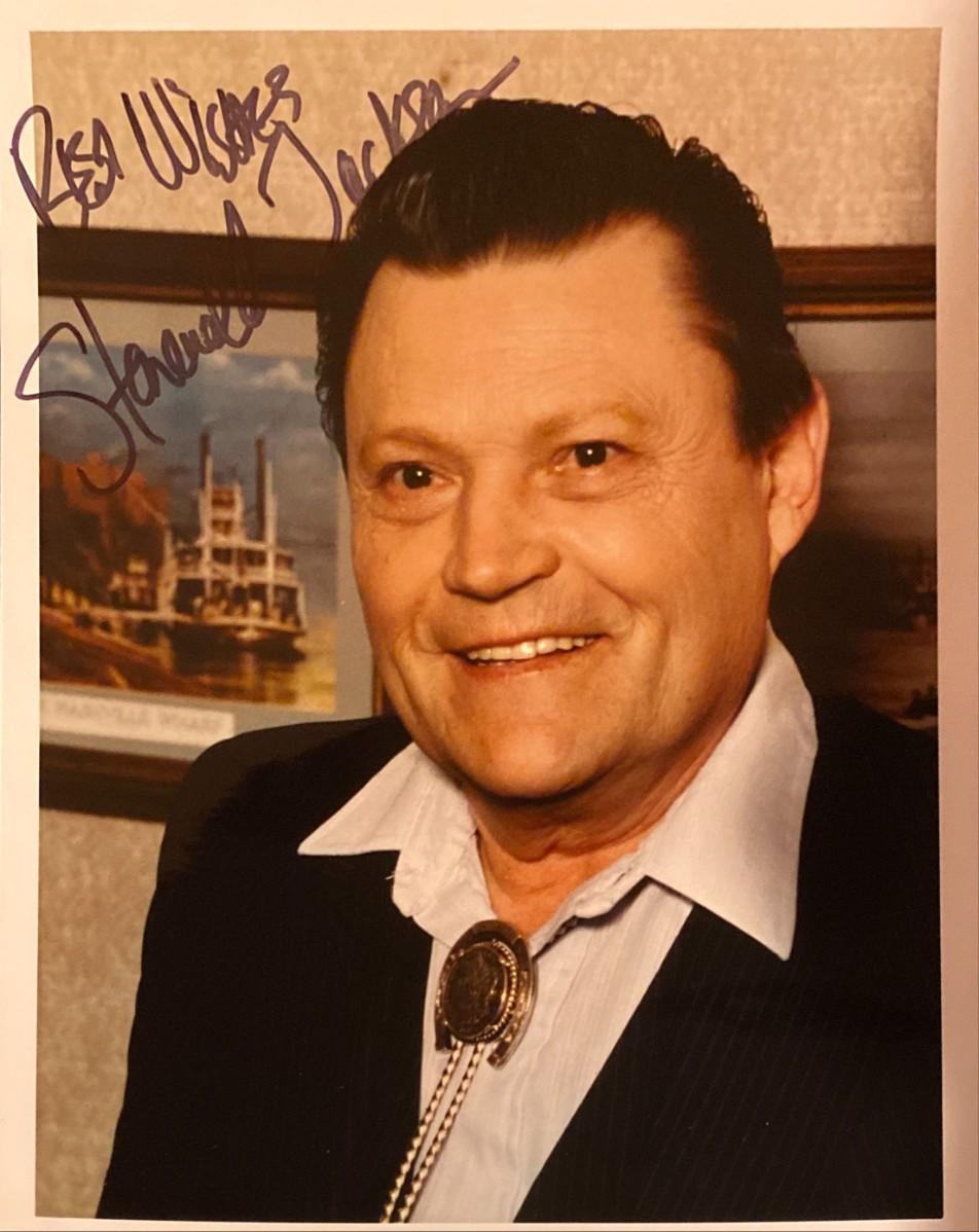 Stonewall Jackson signed photo