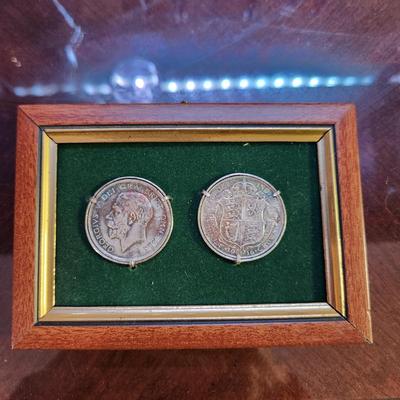 Georgivs v Dei Gra Britt Omn Rex Coin