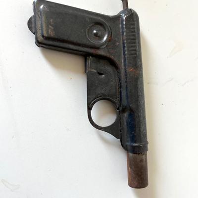 Early Vintage 1928 Daisy No.71 Metal Water Pistol Squirt Gun Toy