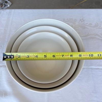 Pfaltzgraff NATURWOOD Nesting Bowls Set