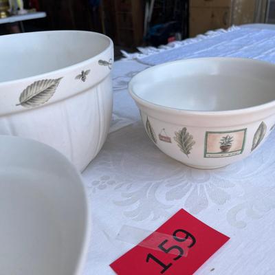 Pfaltzgraff NATURWOOD Nesting Bowls Set