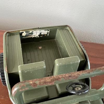 Vintage Military Vehicle Toys