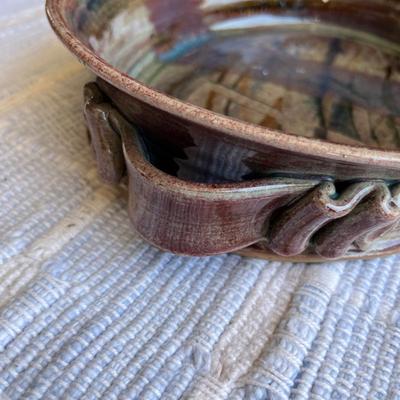 Studio Art Ceramics oval bowl