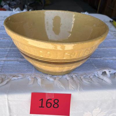 Yellowware Vintage Mixing Bowl