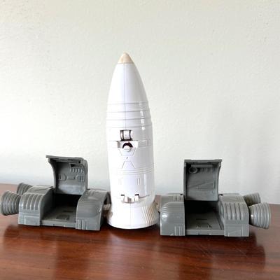 Vintage 1989 Transformers G1 Micromaster Countdown Booster Rocket Hasbro Takara