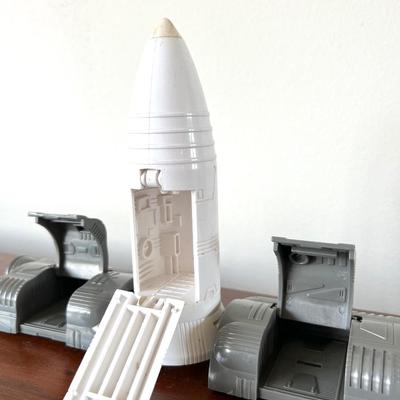Vintage 1989 Transformers G1 Micromaster Countdown Booster Rocket Hasbro Takara