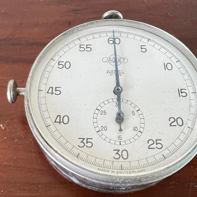 Vintage Swiss-Made Jaquet Stop Watch *Read Details