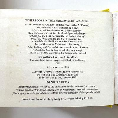 Rare find! ANT AND BEE AND THE DOCTOR First Edition
