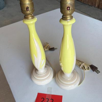 Pair of Aladdin Alacite Boudoir lamps