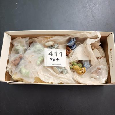 Total of 70 Wade Rose Tea Figurines