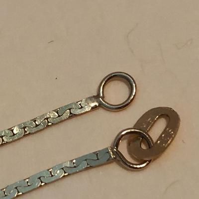 14k Necklace / Bracelet Lot -J1003 6 Grams Total