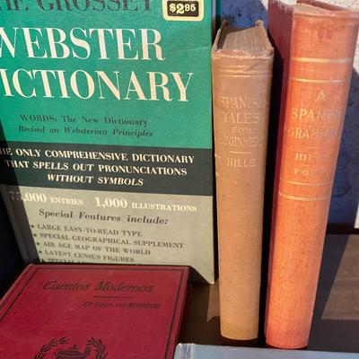 Spanish, English and German