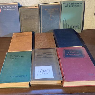 Old School Books