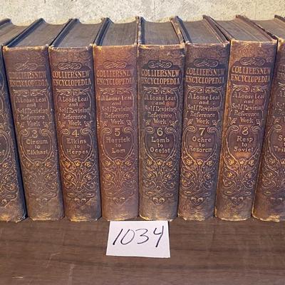 Vintage 1921 Set of Encyclopedias
