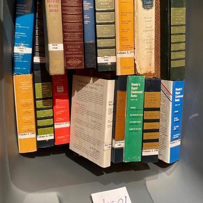 Tote of Vintage Readers Digest
