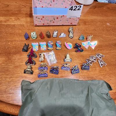 Lot of Kentucky Derby Festival pins 1976 to 1990s