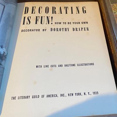 Vintage Decorating Book