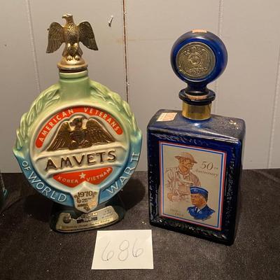 Veteran Beam Decanters