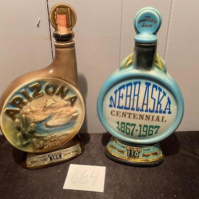 Arizona & Nebraska Beam Decanters