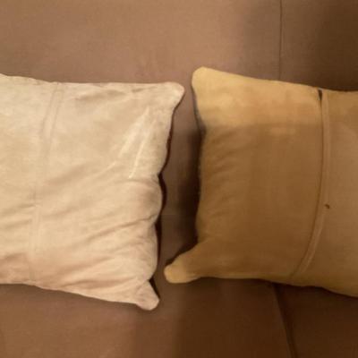Set of Two Needlepoint Throw Pillows (2)
