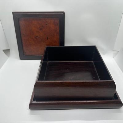 Wooden Trinket Box