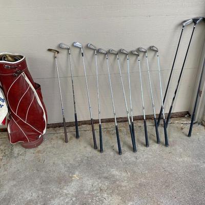 Golf Bag & Clubs