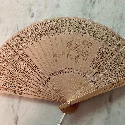 Vintage Wooden Hand Fan