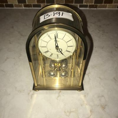 Brass Dome Mantle Clock