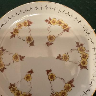 (2) Hand-painted and (2) Decorative Plates