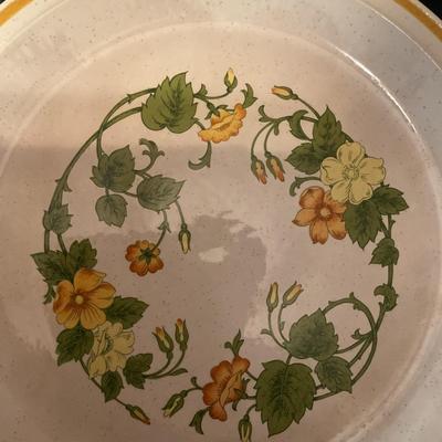 (2) Hand-painted and (2) Decorative Plates