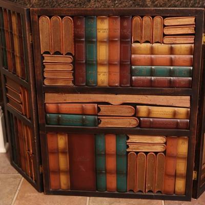 Heavy Wood 3 Panel Divider