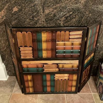Heavy Wood 3 Panel Divider