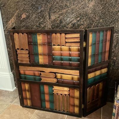 Heavy Wood 3 Panel Divider